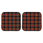 Stewart Black Tartan Car Sun Shade - 2 Pieces